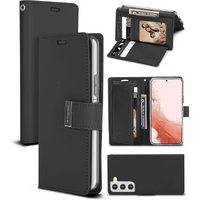 Goospery Rich Diary Case for Samsung Galaxy S22 - Black