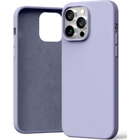 Goospery Silicone Case for Apple iPhone 14 Pro Max - Lavendar Grey