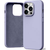 Goospery Silicone Case for Apple iPhone 14 Pro - Lavendar Grey