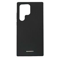 Goospery Silicone Case for Samsung Galaxy S22 Ultra - Black