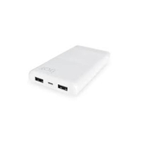 Power Bank IJOY 10000mAh Dual Power Bank - White