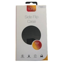 Oppo Find X2 NEO Core Side flip case-Black leather
