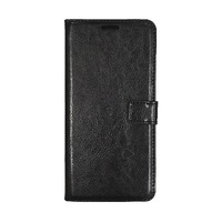 Samsung Galaxy Note 10 Plus Book Style Colour Side Flip Case - Black