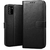 Book Style Colour Side Flip Case for Samsung Galaxy S21 Plus - Black