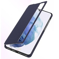 Samsung Galaxy S21 Plus Book Style Color Side Flip Case - NAVY