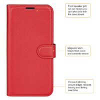 Life Mobile Everyday wallet case for Samsung Galaxy Note 20 - Red