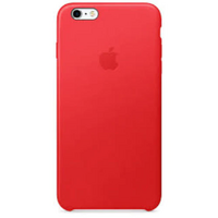 Leather case for iPhone 6/6s Plus - Red