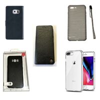 Lot of 35 pcs. Covers for Galaxy S8 Plus and iPhone 7 Plus, 8 Plus