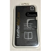 Samsung Galaxy S9 Plus MyCase Leather- Black