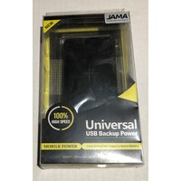 Power Bank JAMA Universal USB Backup Power 10000mah - Black