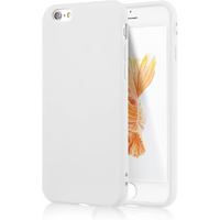 Move Silicone Case for Apple iPhone 6 Plus/6s Plus - White