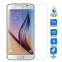 Tempered Glass Screen Protector with 9H Hardness For Samsung Galaxy S6- pack of 2