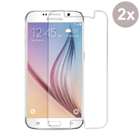 Nilkin Tempered Glass Screen Protector For Samsung Galaxy S6- Pack of 2