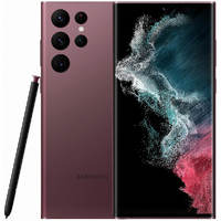 Samsung Galaxy S22 Ultra Unlocked 128GB - Burgundy