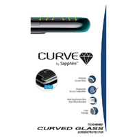 Sapphire Curved Tempered Glass for Samsung Galaxy S20 plus - Clear