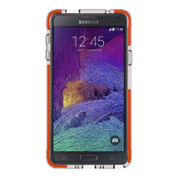 Tech21 Classic Mesh Case for Samsung Galaxy Note 4 - Clear/Orange