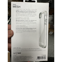 Tech21 Evo Mesh Clear Case for Apple iPhone 5/5s/SE - Clear/White