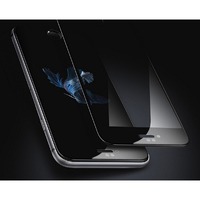 Nav 3D Tempered Glass For iPhone 7+/8+ - Black- Pack of 2
