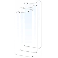 Clear Tempered Glass Screen Protector for iPhone 12 & iPhone 12 Pro - Case Friendly Easy to Install Pack of 3