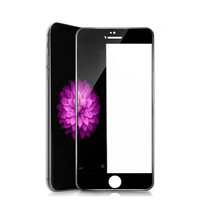 iPhone 7/8 3D Black Tempered Glass - Black