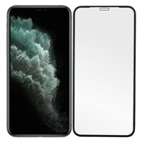 Tempered Glass 3D For iPhone X/Xs  - Black- Case Friendly Easy to Install Pack of 2