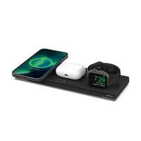 Belkin BOOSTCHARGE PRO 3-in-1 Wireless Charging Pad - With MagSafe